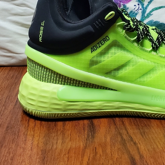 adidas D Rose 11 Signal Green Derrick Rose XI Basketball Shoes FU7405 Men 8.5 main image 8